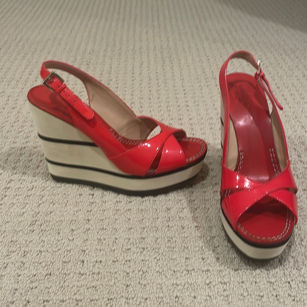 Red Platform Shoes (Kate Spade)